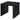 Canyon - Square Side Table - Black