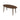 Ada - Mid-Century Modern Style Oval Dining Table