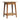 Woven End Table - Brown