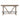 Benti - Bar Height Trestle Table - Brown