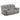 Sebring - Upholstered Manual Reclining Loveseat With Center Storage Console - Gray