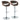 Curvo - Mid Century Modern Adjustable Barstool & Swivel (Set of 2)