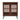 30" Vintage Bathroom Vanity With Ceramic Sink, Modern Bathroom Vanity Cabinet With 2 Soft Close Doors, Equpiied With 4 Sturdy Iron Legs - Antique Dark Brown