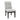 2 Tone Chairs With Tapered Legs (Set of 2) - Beige / Black / Black