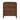 Lionel - Mid-Century Modern Nightstand 3 Drawer Bed Side Table - Brown