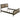 Clement - Upholstered Eastern King Bed - Dark Brown