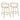 Jie - Glam Fixed Height Counter Stool (Set of 2)