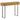 Harmony - 2 Drawer Table With Sled Base In Tones Accents - Natural
