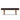 Anya - Ottoman Bench - Black