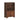 Farmhouse Style Monita Wine Cabinet With Storage Space - Walnut