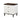 Carena - Night Stand With USB - White / Walnut