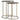 Drake - 2 Piece Nesting Table - Antique Nickel / Antique Copper