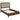 Verona - Queen Upholstered Panel Bed - Walnut