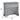 2 Drawers Nightstand With Front Decorative Knobs - Gray