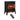 18" 3D Flame Electric Infrared Quartz Fireplace Stove With Remote Control - Antique Black