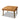 Mark - Tufted Square Genuine Leather Upholstered Ottoman