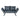1 Pieces Patio Wicker Side Foldable Bench Patio Backyard Conversation Bench Gray Wicker - Dark Gray