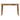 2 Drawer Nordic Writing Desk - Oak