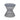 Zine - Outdoor Side Table With Hourglass Shaped And Iron Frame - Navy