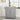 Negley - Contemporary Kitchen Cart With Wheels - Gray