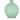 Aruba - Table Lamp - Pastel Mint Green / Silver Detailing