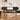 Solid Wood Circular TV Unit