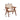 3 Piece Accent Chair Set And Matching End Table For Living Room - Natural