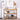 Handcrafted Console Table With Hand Woven Trim, 3 Tier Storage Shelves - Natural