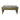 Buffalo - Leather Ottoman With Castor Legs
