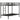 Adam - Twin Over Twin Bunk Bed - Black