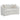 Rory - Sloped Arms Loveseat With Pillows - White