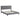 King Size Upholstered Platform Bed Frame With Button Tufted Linen Fabric Headboard, No Box Spring Needed, Wood Slat Support