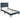 Modern Bed With Adjustable Headboard