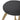 Vaughan - Accent Table - Antique Brass/Black Slate