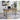 Vellun - 3 Drawer Writing Desk - Mango Color