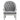 Florian - Antique Chair - Gray / White