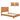 3 Piece Bedroom Set & Bed And 2 Nightstands