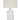 Lynn - Table Lamp - White - White / Polished Brass