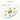 Double Layer Rotatable Round Glass Plate - Gold / Transparent