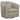 Swivel Armchair With Barrel-Back Design