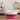Cotton Round Laundry And Storage Basket With Handles - Pink / White