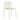 4 Piece Set Of Modern Color Block Designed Single Chairs, UV Resistant And Rust Proof - Grain Yellow / White