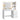Vanity Desk With Mirror And Lights, 46.4In Dressing Table With 2 Large Drawer & Large Vertical Organizer, 3 Level Dresser & 3 Lighting Modes Adjustable Brightness, Suitable For Bedroom