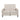 Manville - Contemporary Tufted Loveseat Pushback Recliner