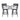 Outdoor Swivel Bar Chairs, 360 Degree Rotation, Ergonomic Backrest (Set of 2)
