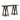 Sawhorse - Handcrafted Console Sofa Table