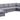 Tifton - 7 Seat Reversible Modular Sectional Sofa Chaise - Light Gray