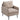 Contemporary Accent Chair With Metal Legs, Comfy Chenille Fabric Armchair