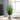 21" Tall, Artificial Plant, Grass, Indoor, Faux, Fake, Table, Greenery, Potted, Real Touch, Decorative - Green / White