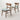 Mid Century Dining Chairs With Cushioned Seats And Wood Frame (Set of 2)